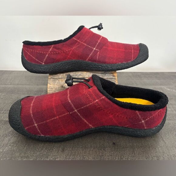 KEEN Women's Howser III Slide, Wm’s Sz 6, Red Plaid, NWOB - Picture 4 of 10